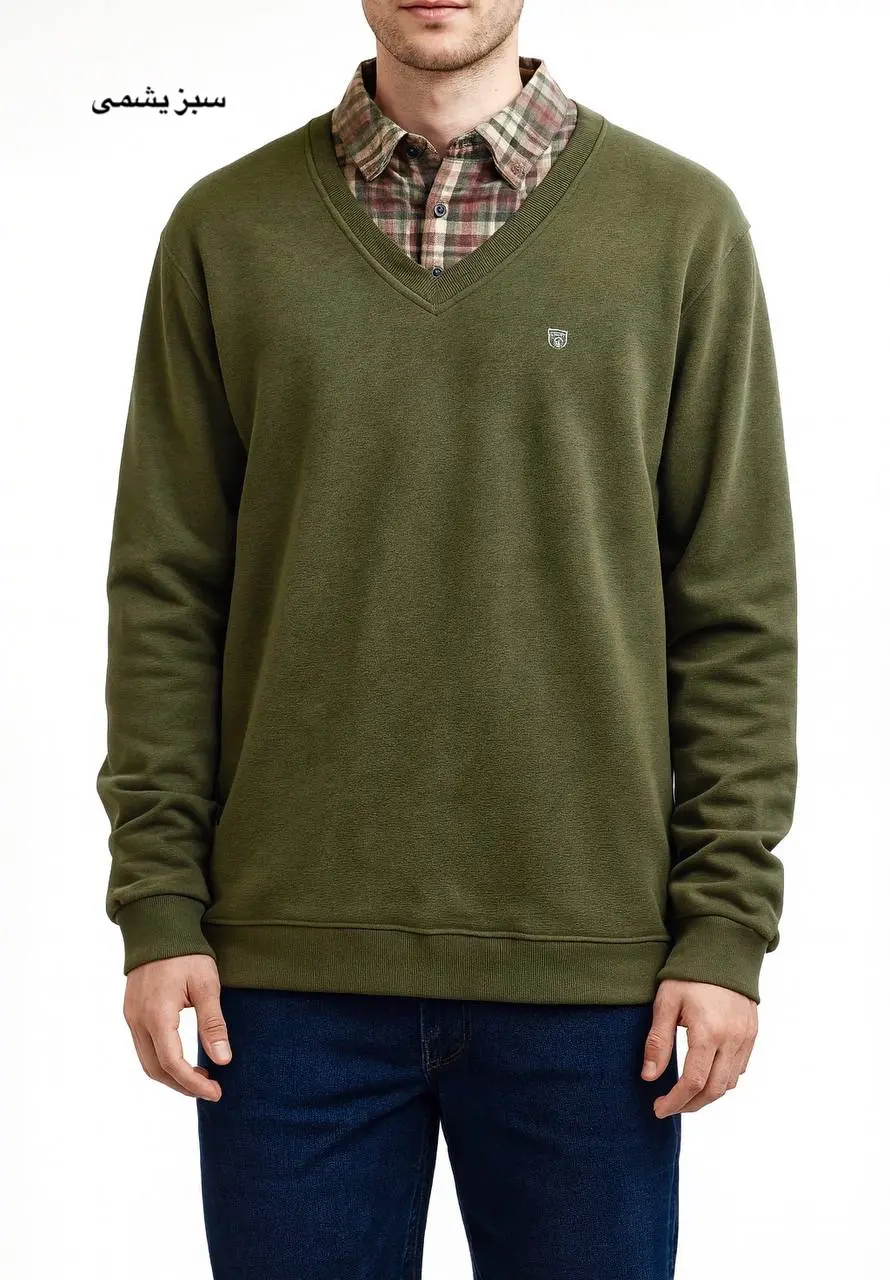 پلیور دورس مردانه یقه دار بردیا 2